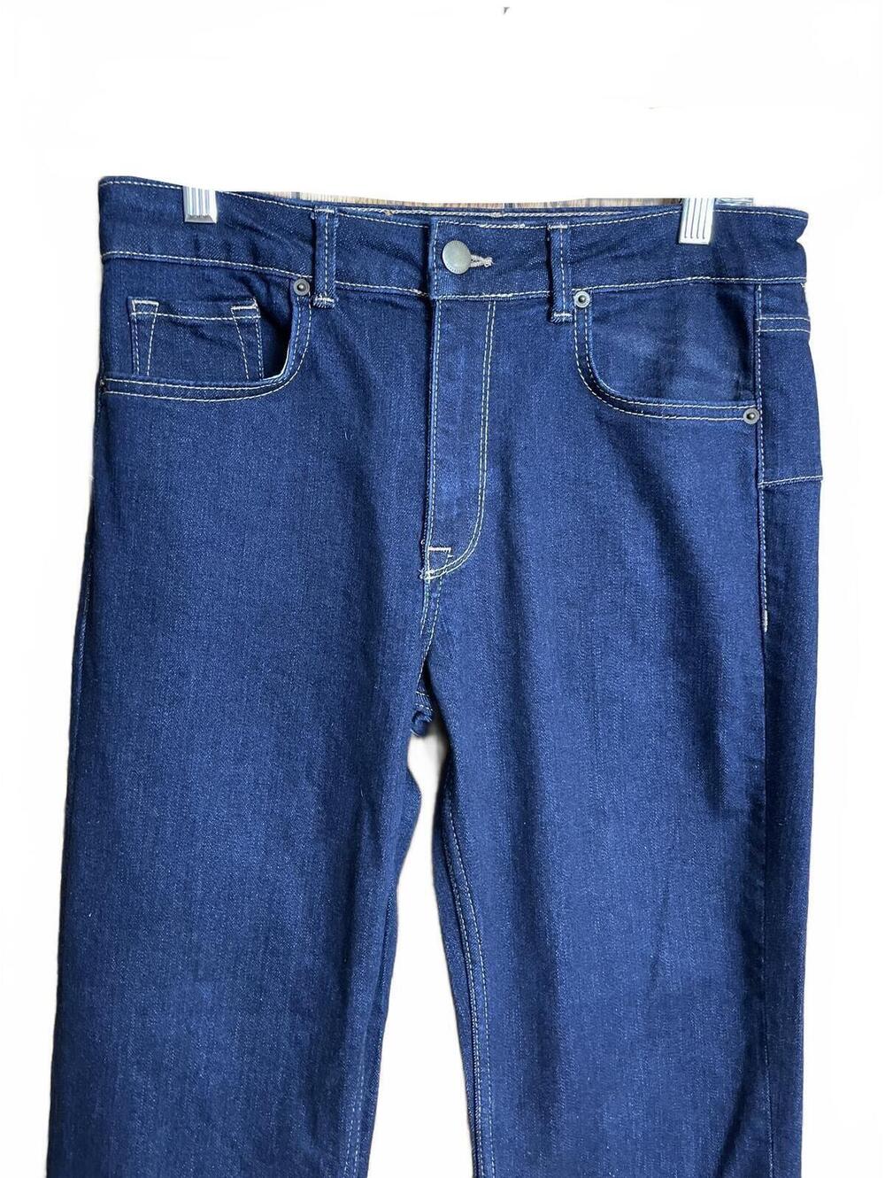 Zara dark wash bootcut denim jeans size 8 - Picture 2 of 6